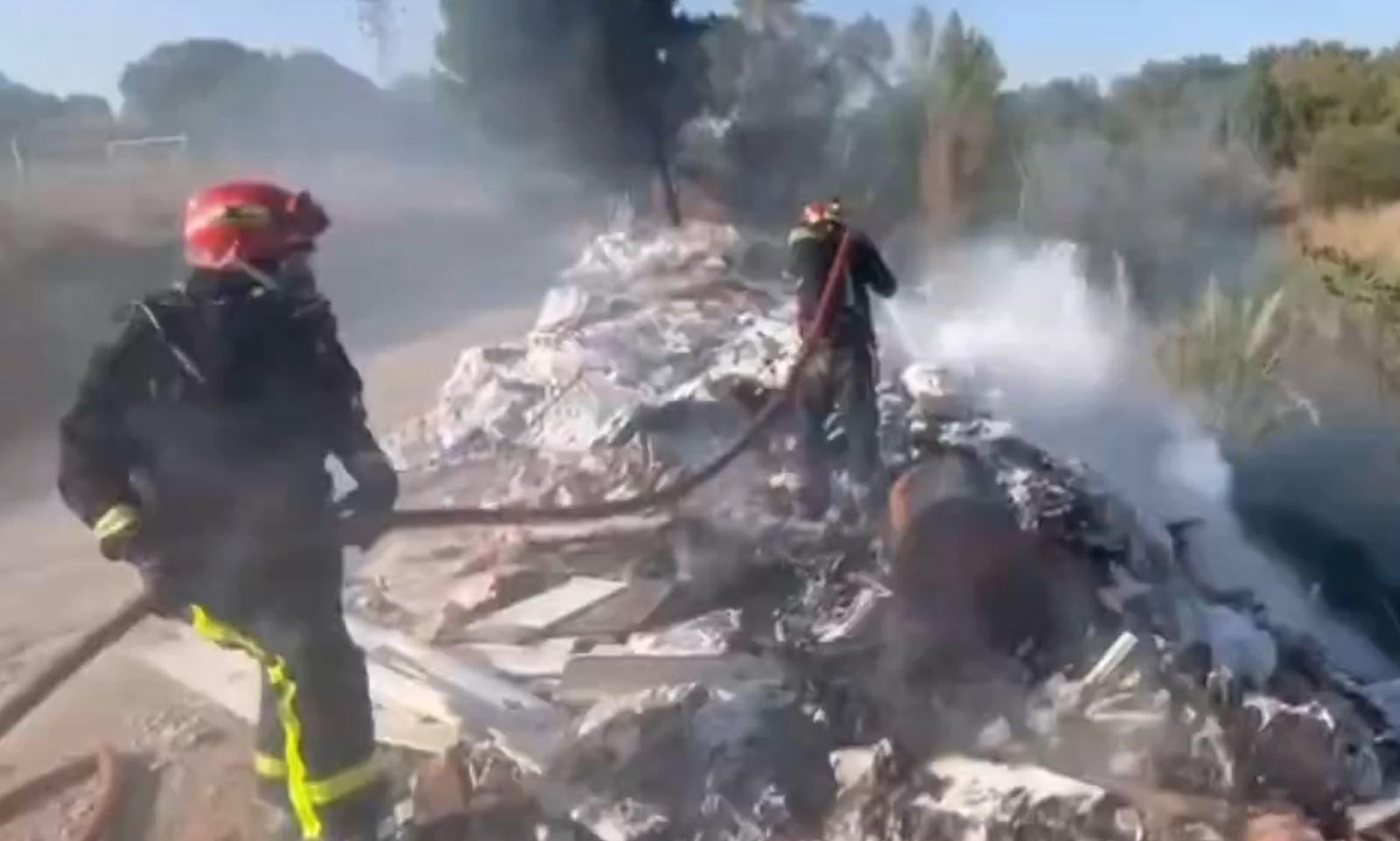 Incendio en Arroyomolinos