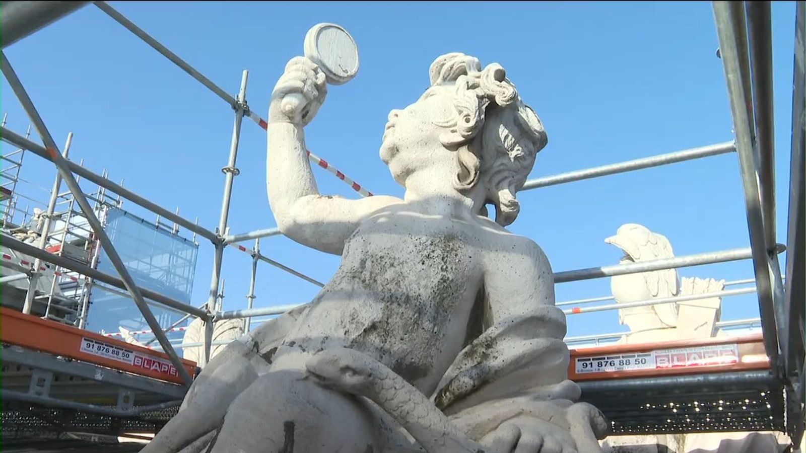 Obras en la Puerta de Alcalá