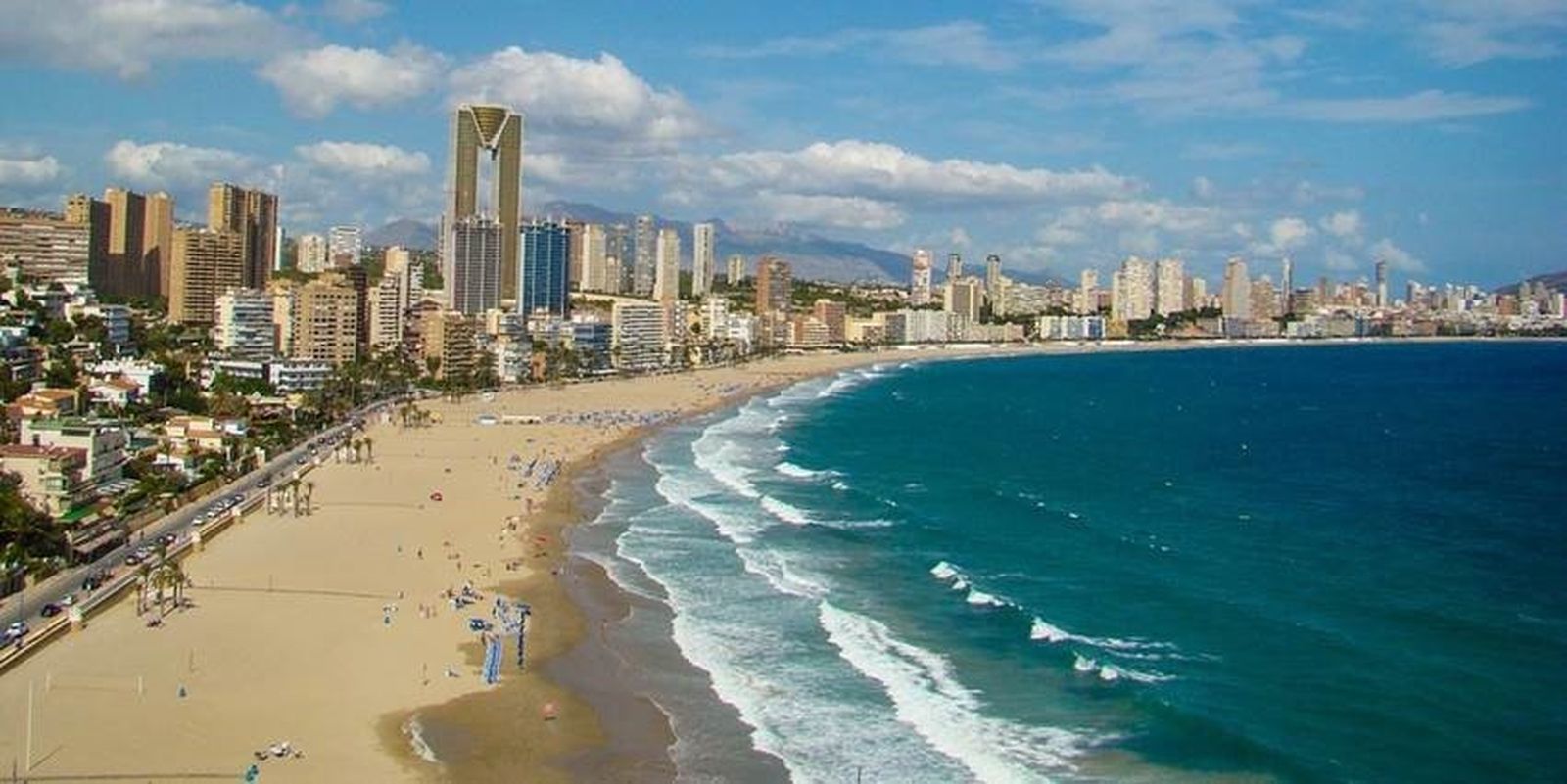 Playas de Benidorm, en Alicante