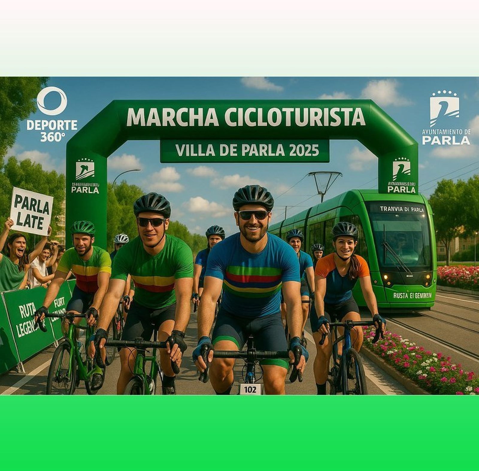 Imagen promocional de la clásica cicloturista de Parla