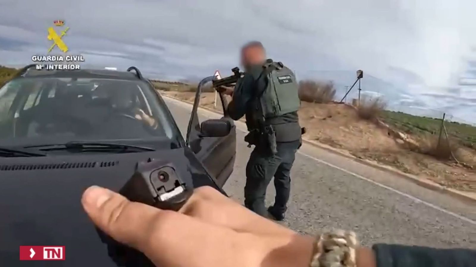 Desarticulada una banda que arrancaba cajeros de las fachadas para robarlos