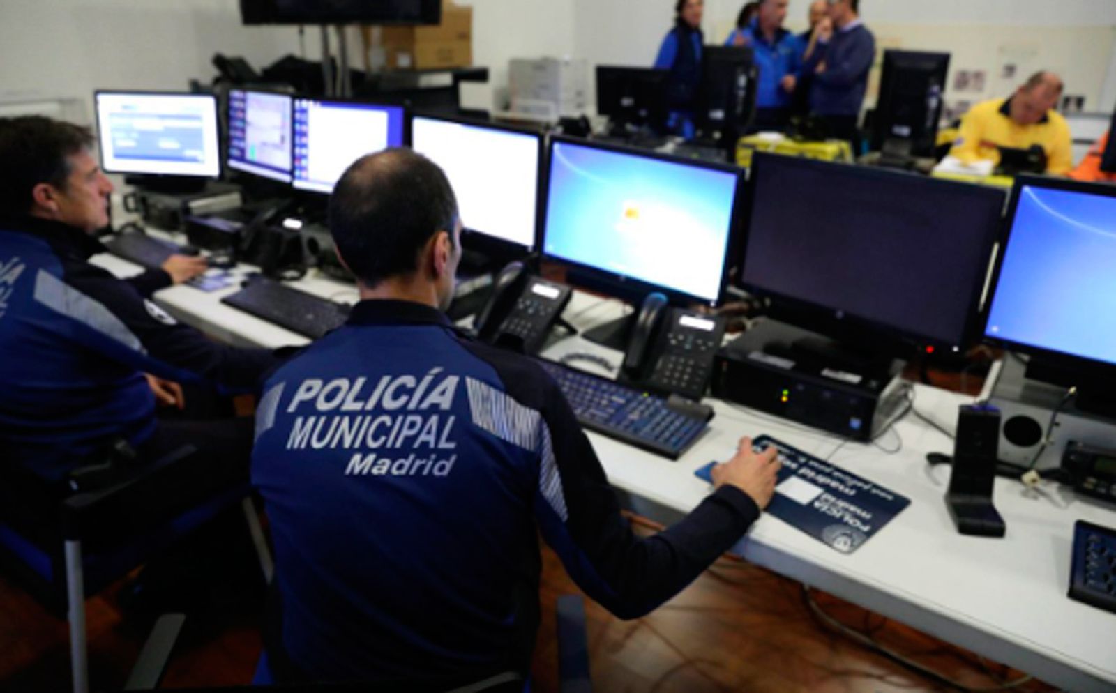 Centro de Control de la Policía Municipal de Madrid