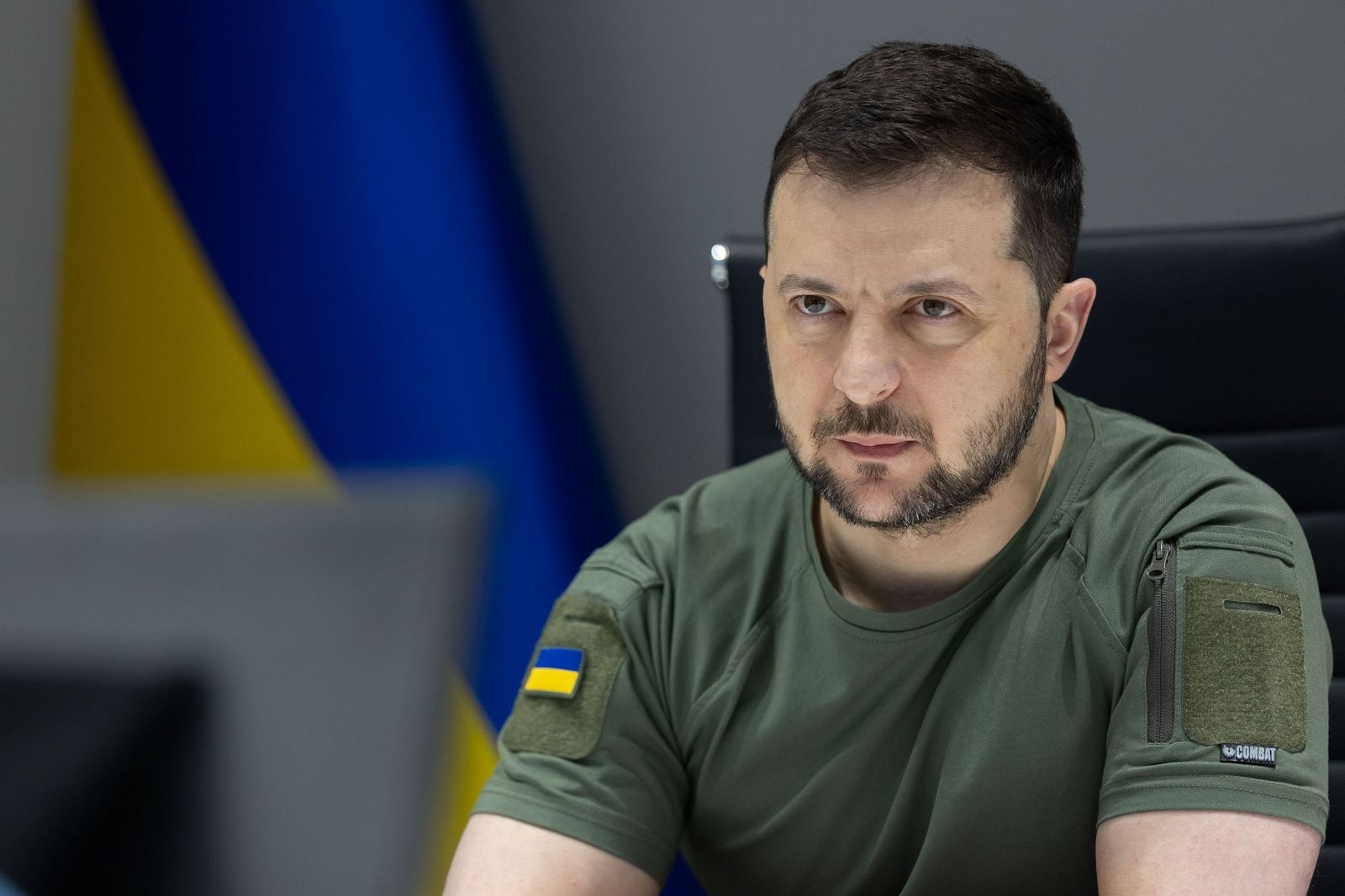 El presidente de Ucrania, Volodimir Zelenski