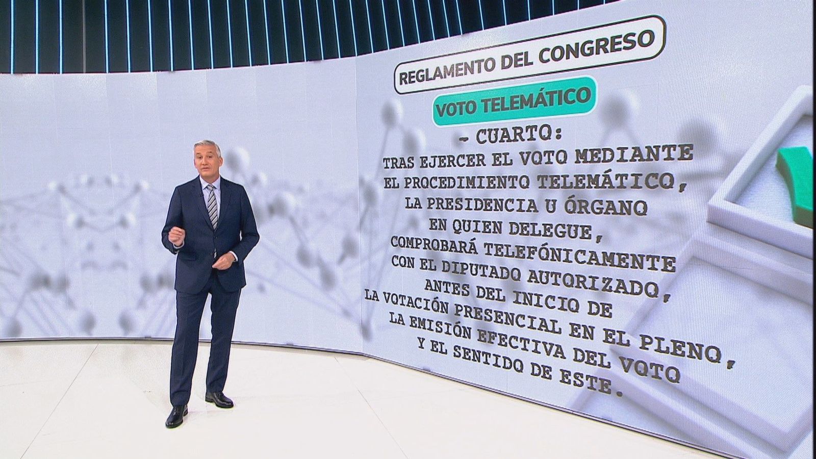 El reglamento del Congreso exige a Batet la comprobación efectiva del sentido del voto