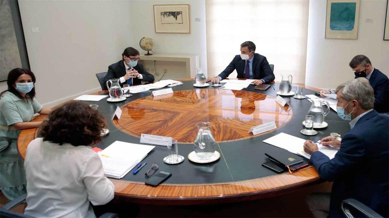 Comité de Seguimiento del Covid-19 en Moncloa