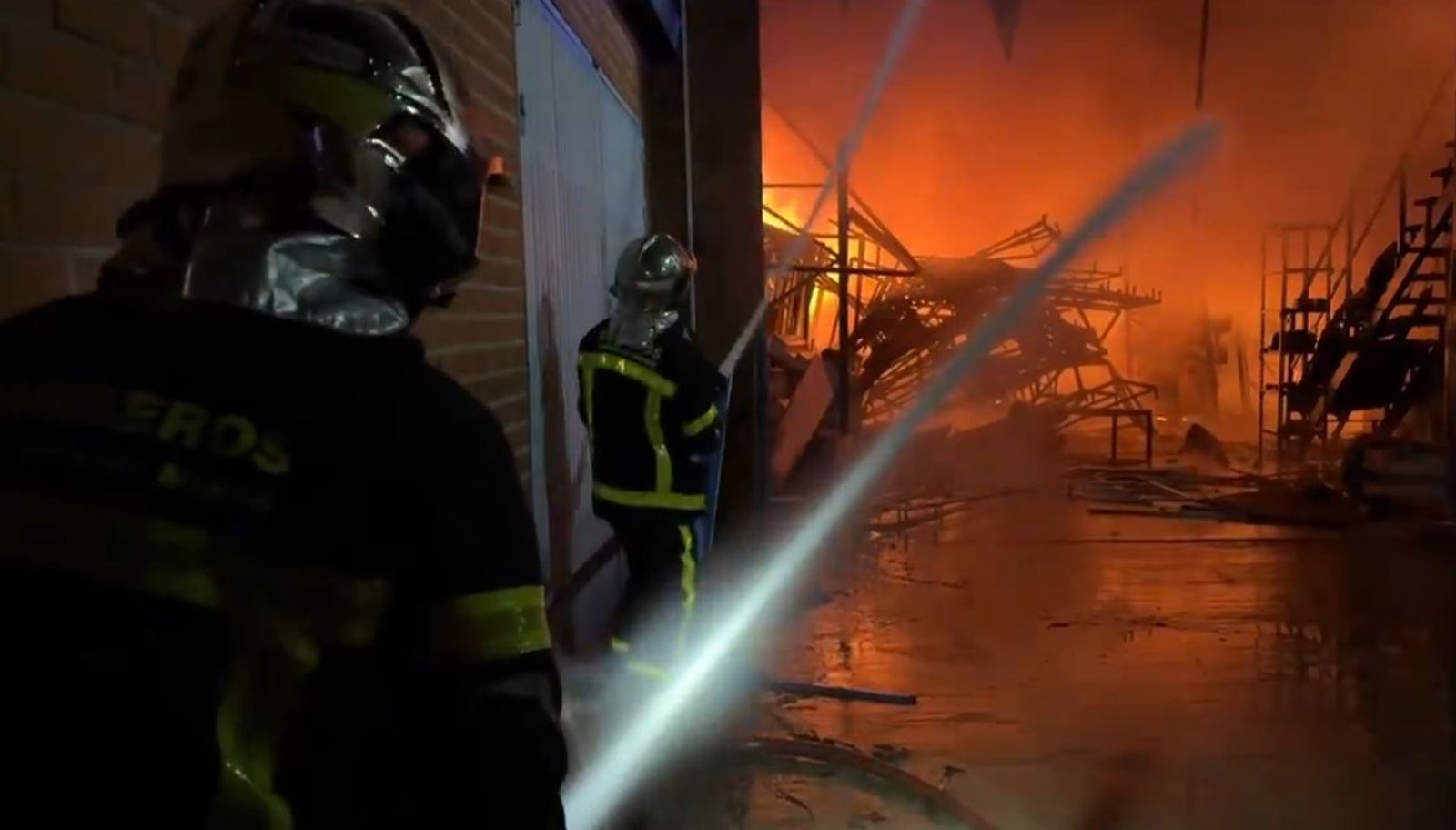 Incendio en Paracuellos de Jarama
