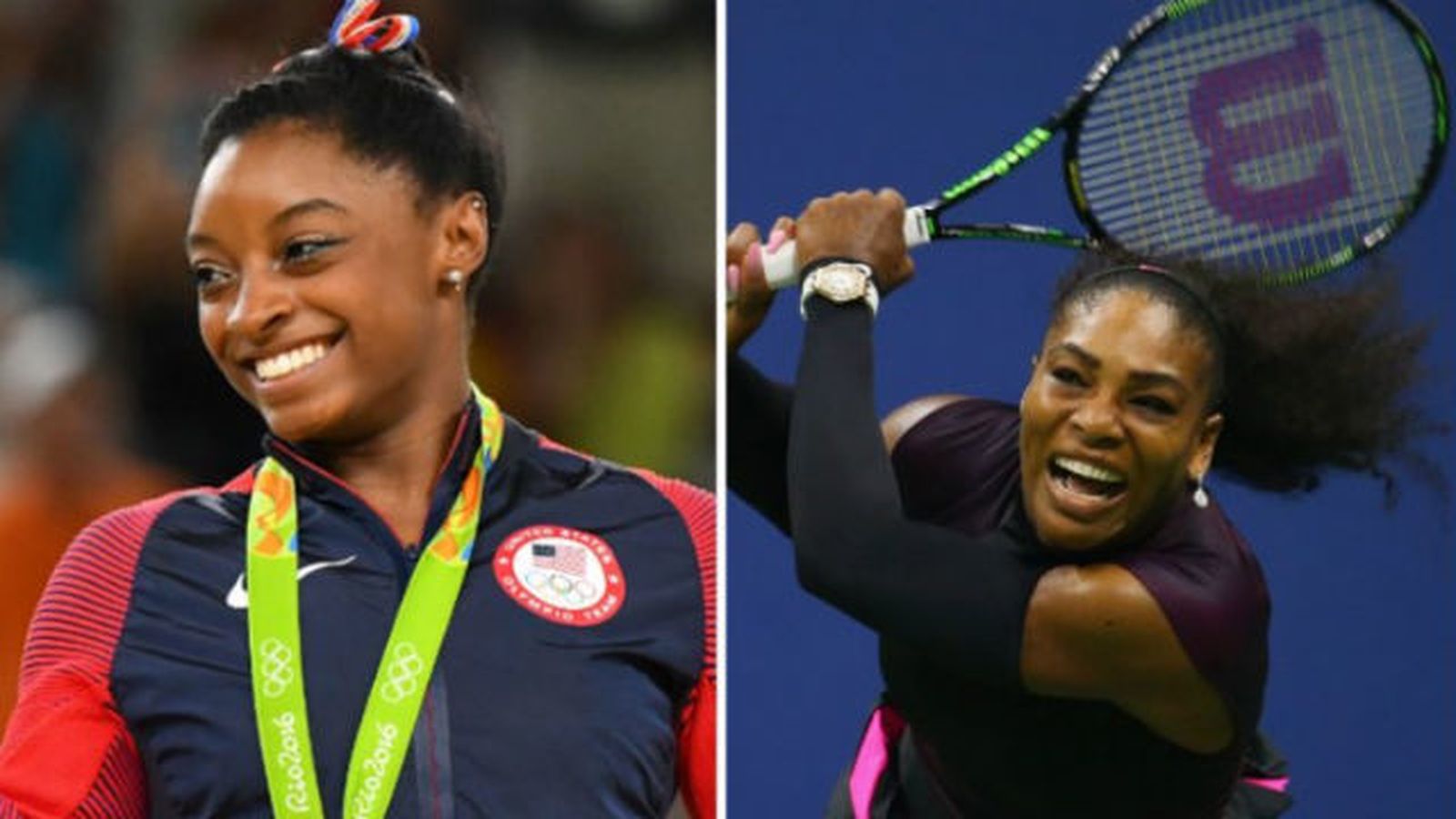 Simone Biles y Venus Williams