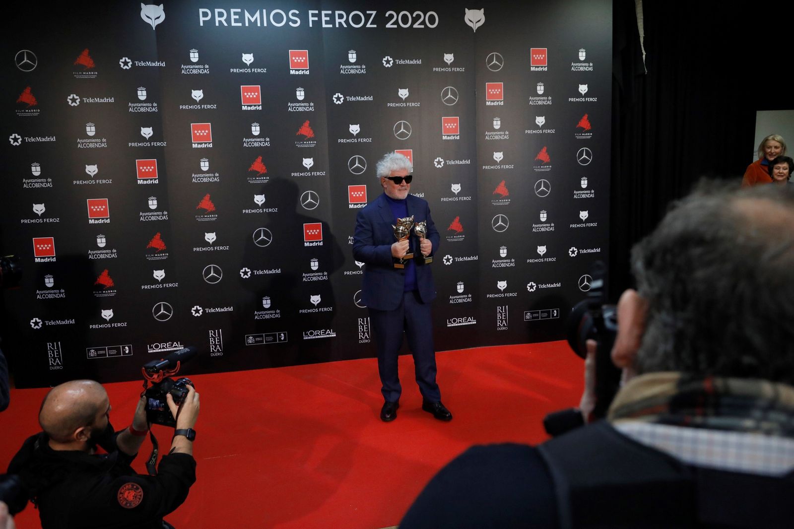 Pedro Almodóvar, en la gala de los Feroz