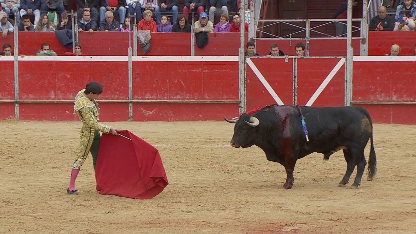 Imagen de archivo de una corrida taurina
