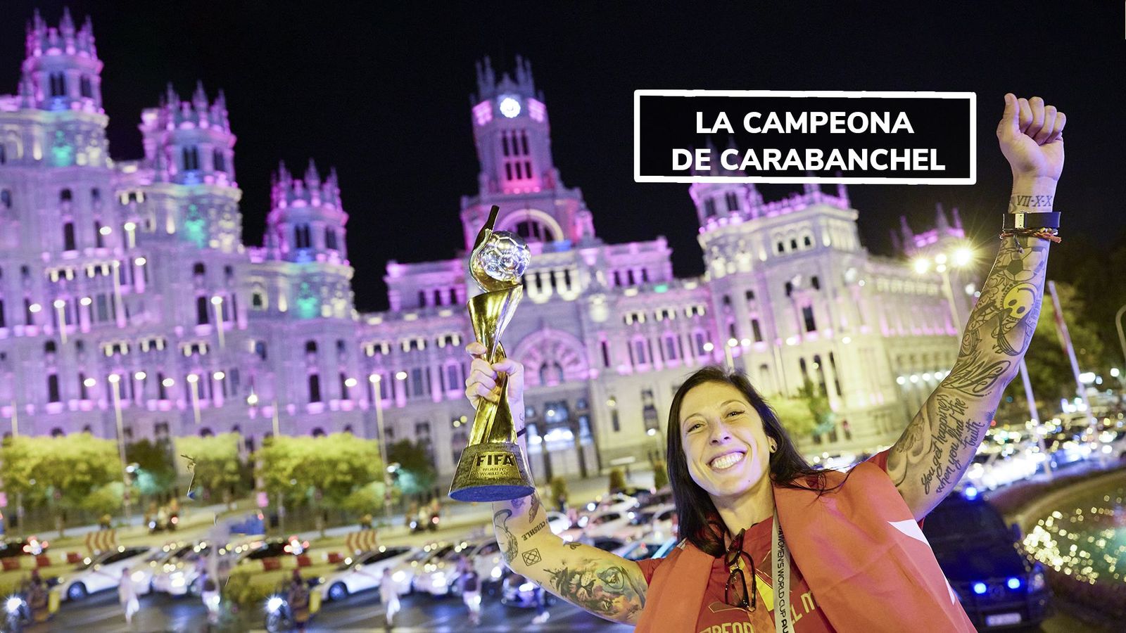 Jenni Hermoso, la campeona del mundo de Carabanchel