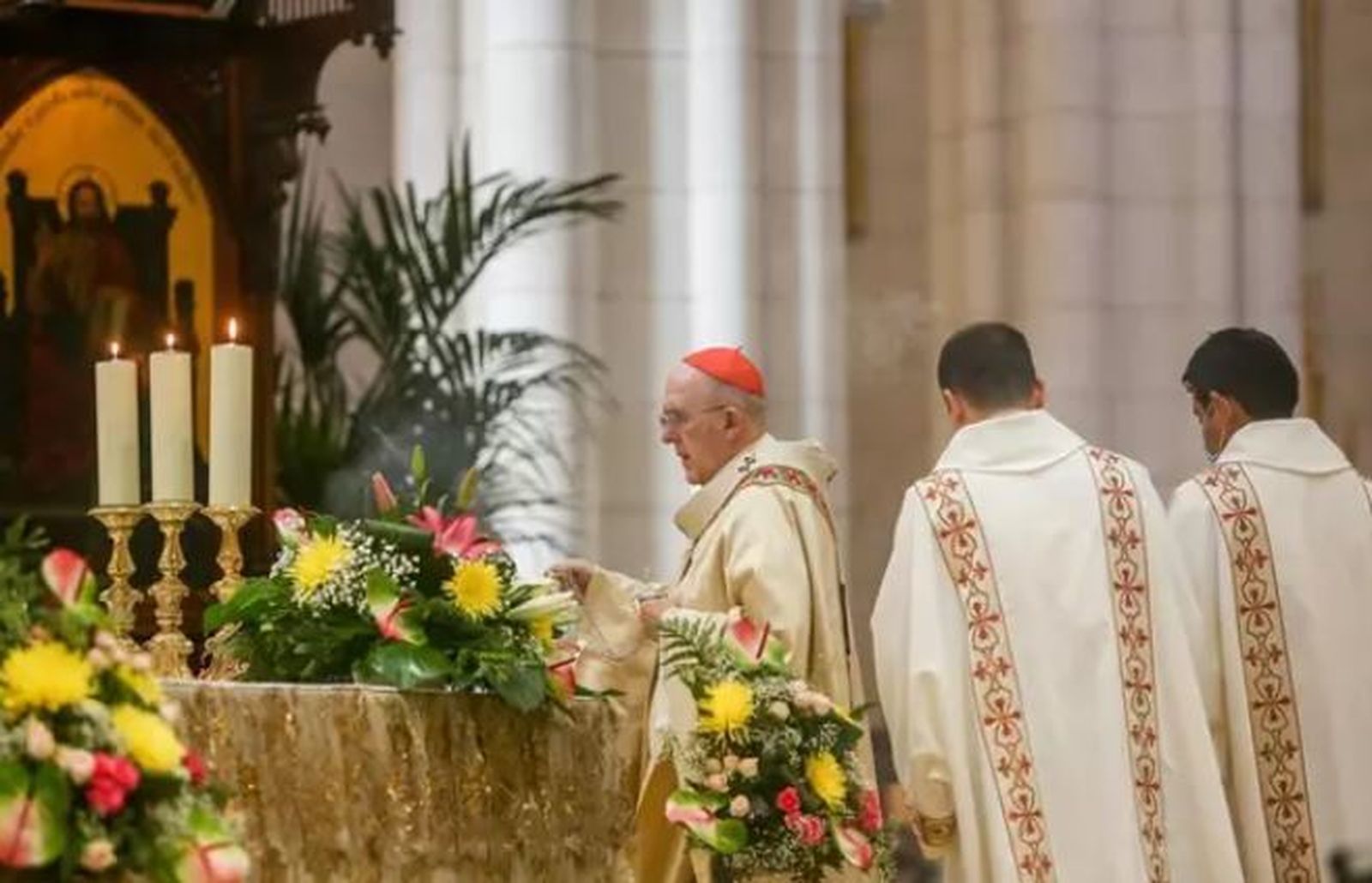 Un juez abre diligencias por la interrupción en abril de 2020 de una misa del Domingo de Resurrección