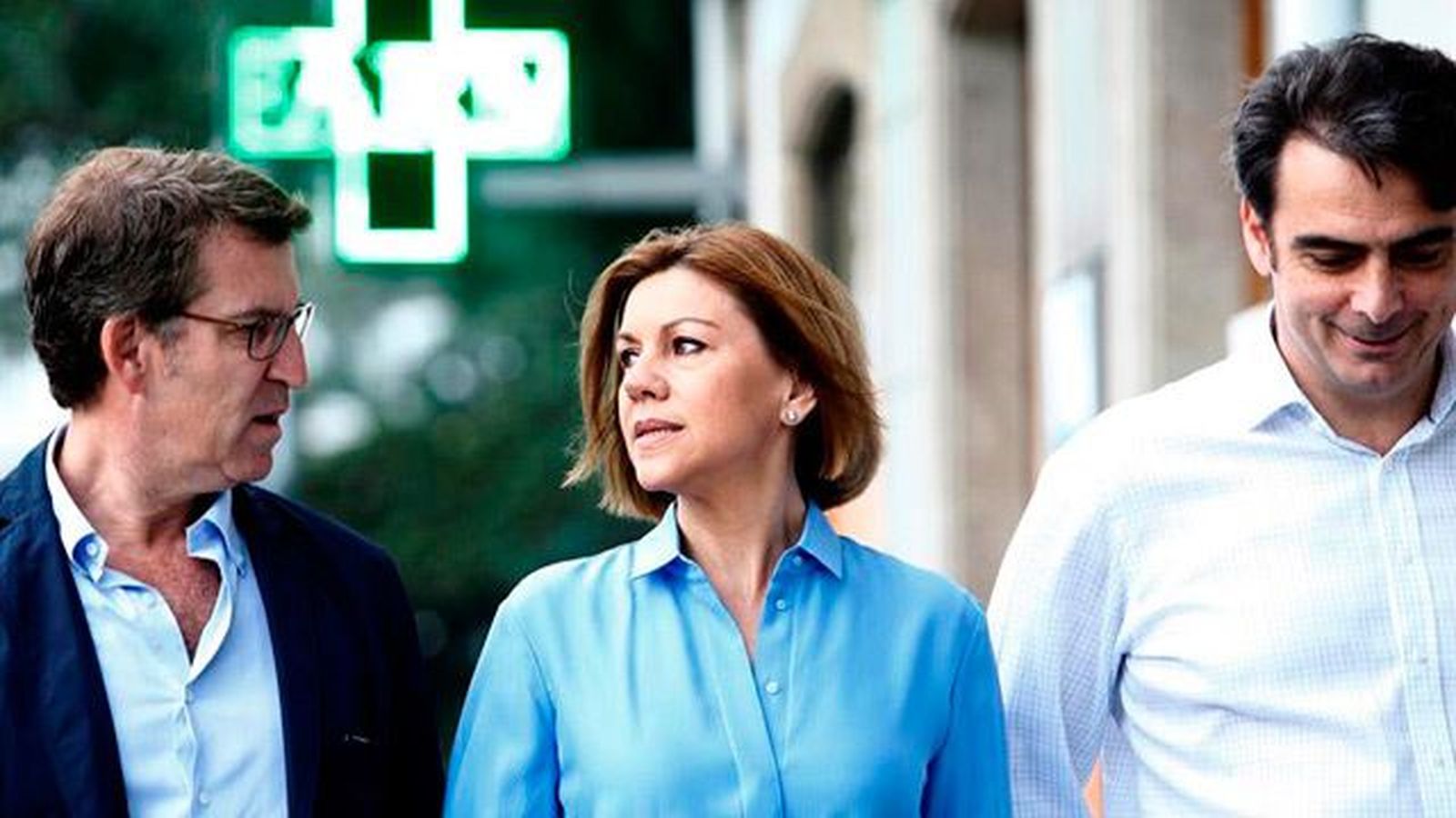 Cospedal dice que Podemos hará de TVE un" aparato de propaganda" y de "odio"