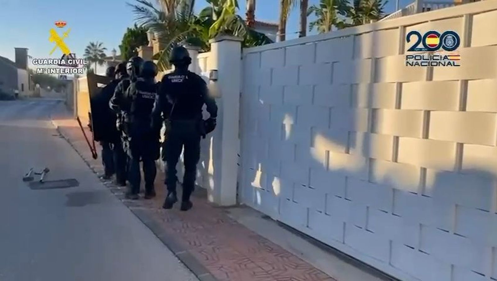 Once mujeres liberadas y siete detenidos en una operación contra el tráfico de personas