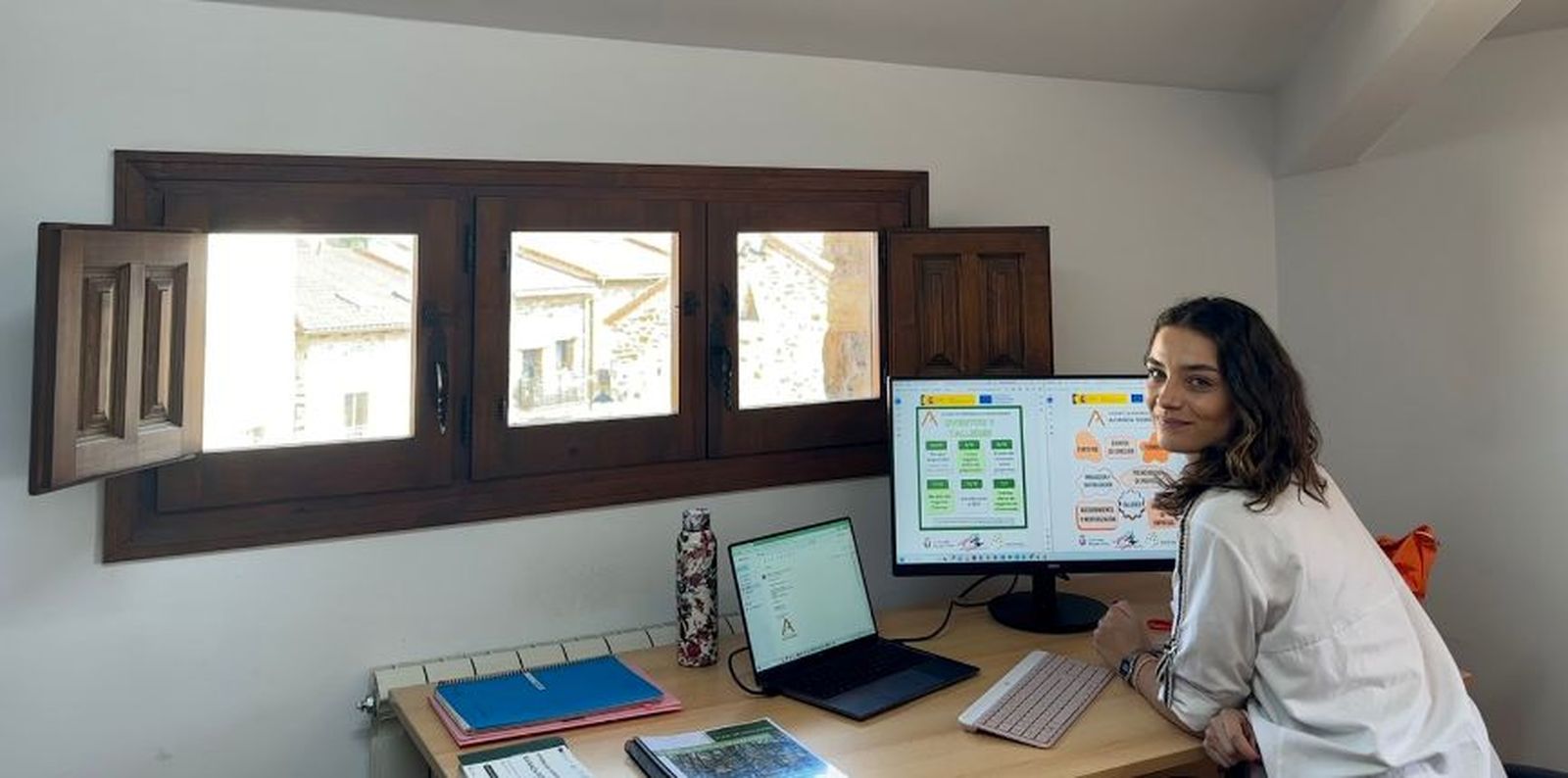 Irene Hernández. Directora de el vivero de empresas 'Avanza Sierra'
