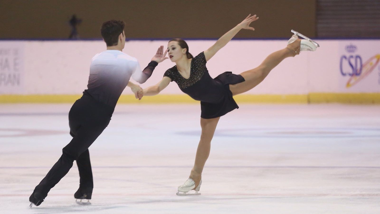 Dorota Broda y Pedro Betegón, el arte sobre el hielo