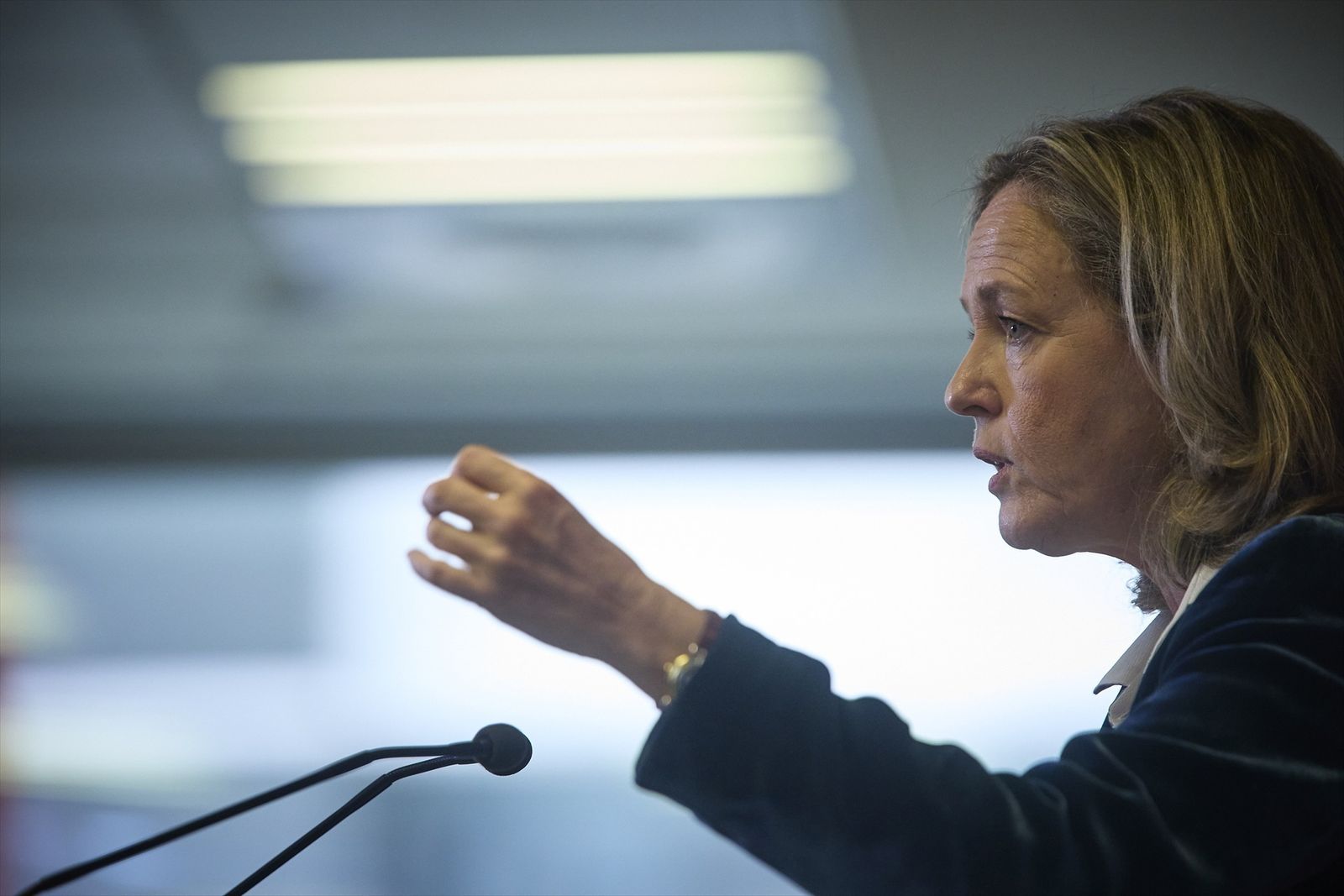 La vicepresidenta primera, Nadia Calviño