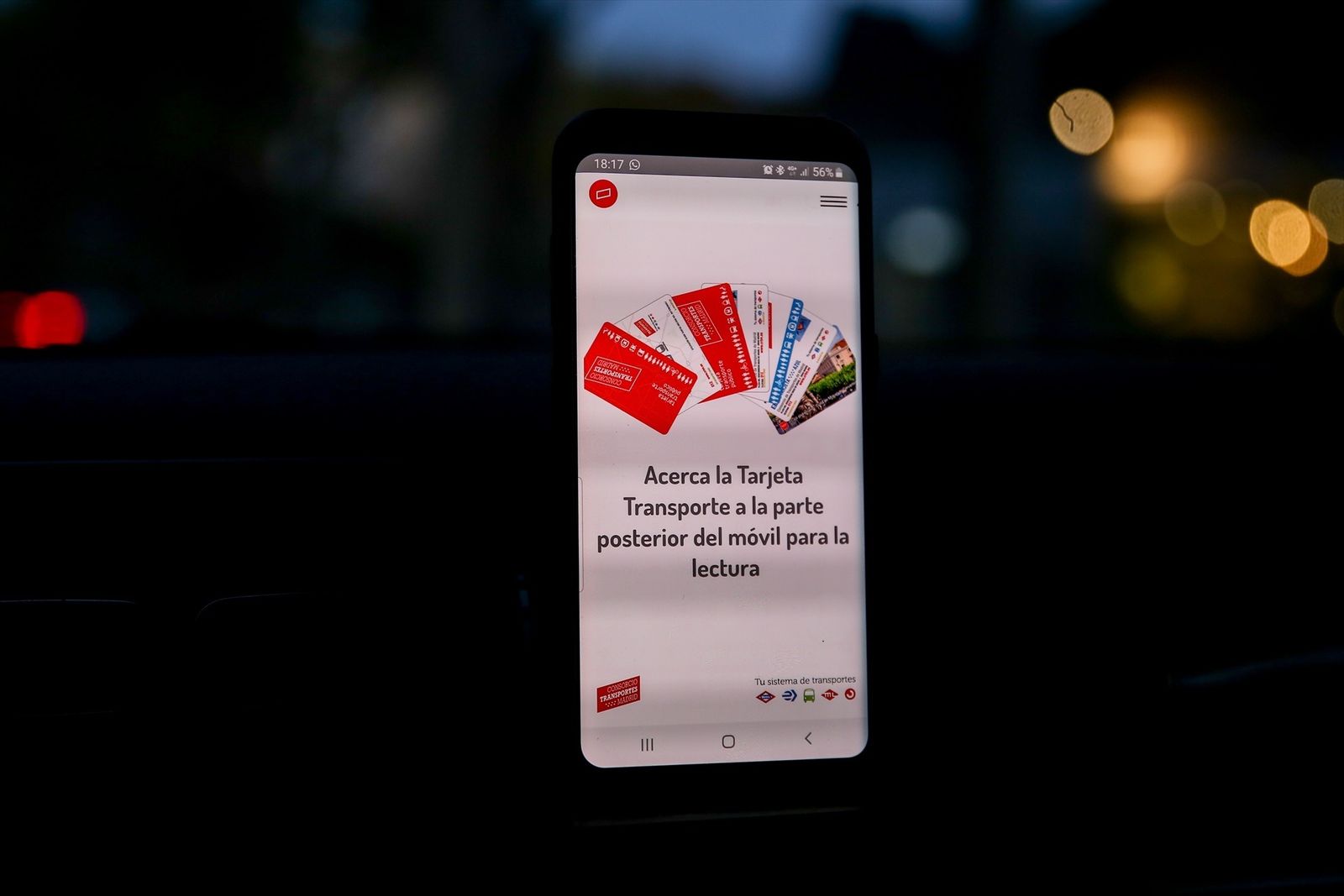App 'Tarjeta de Transporte'