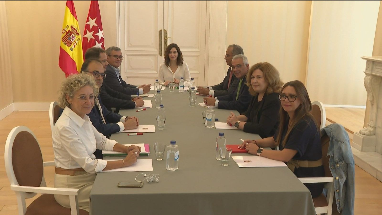 Díaz Ayuso aborda con la Federación Madrileña de Municipios cuestiones de interés municipal