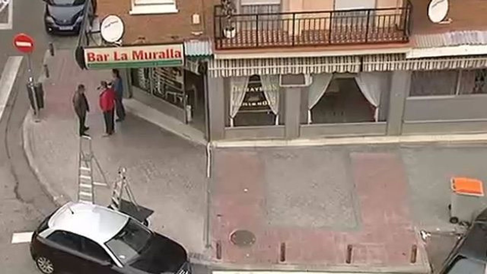 En el bar del anuncio de Lotería de Navidad