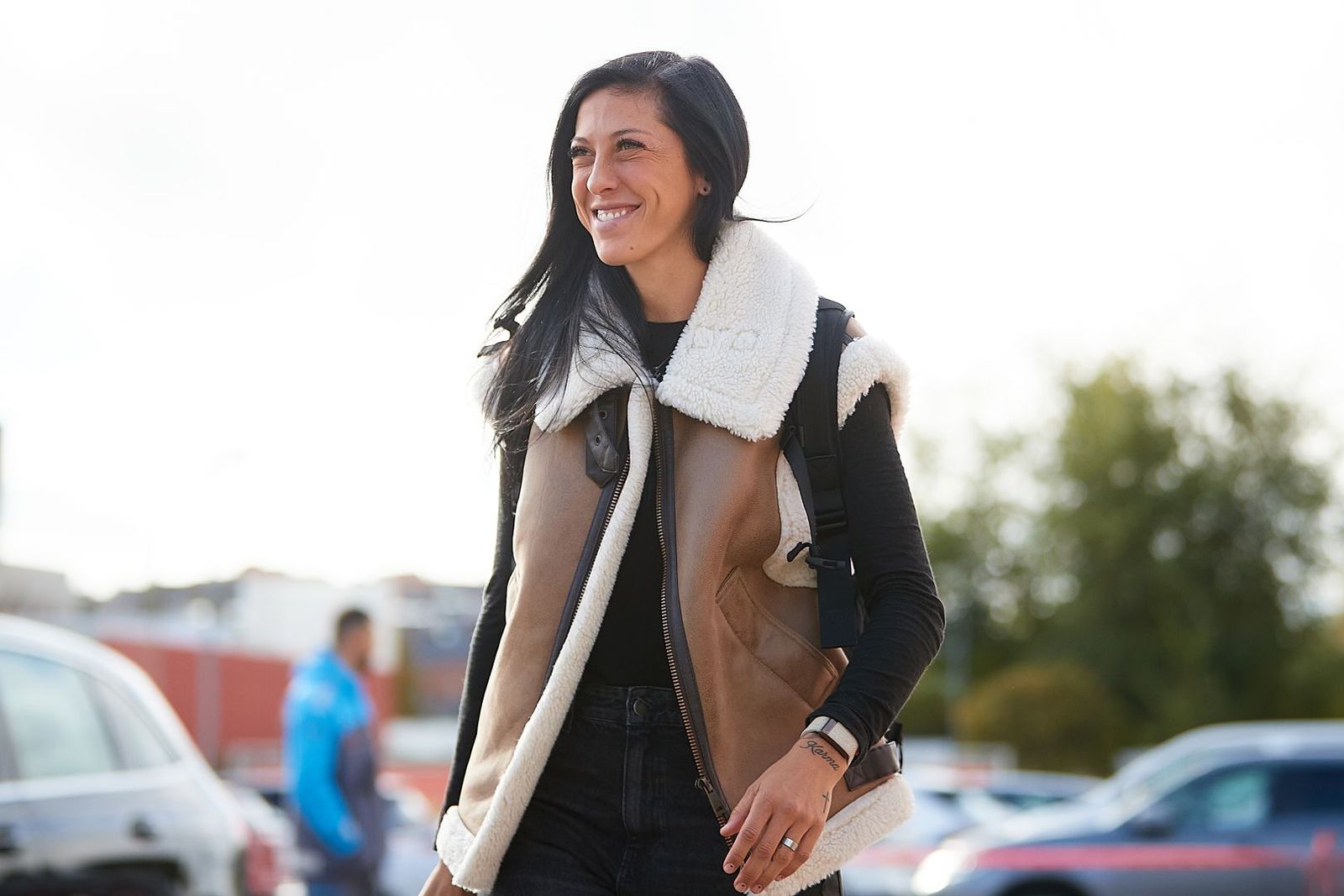 España, con una Jenni Hermoso sonriente, empieza la concentración en Las Rozas