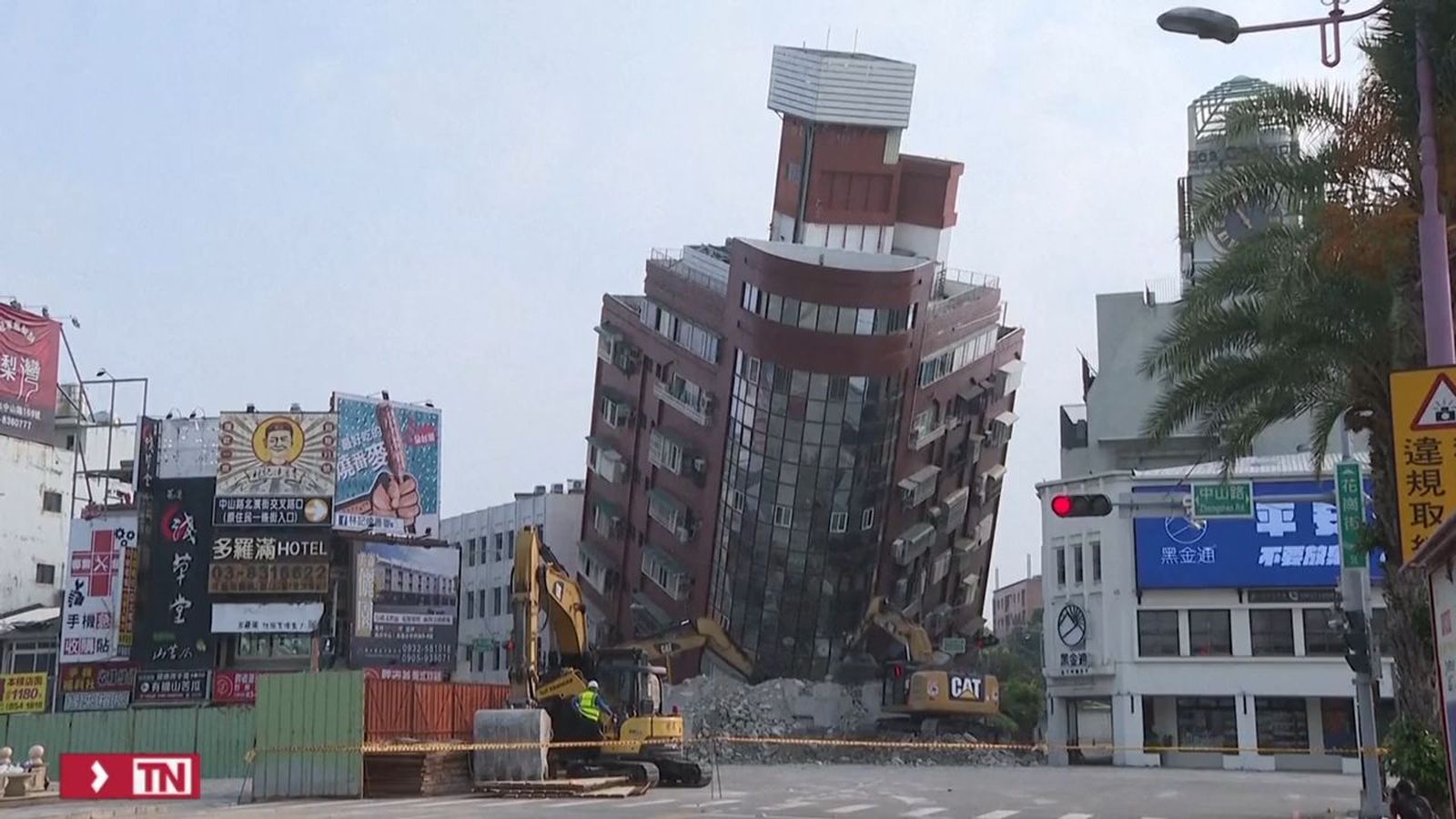 Duro rescate en Taiwán