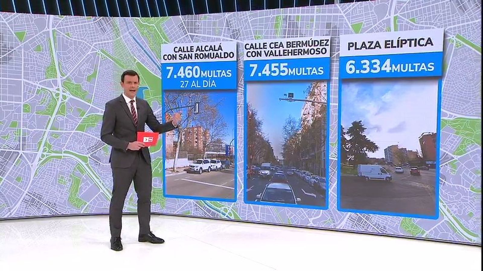 Aquí están los semáforos que más multas ponen de Madrid
