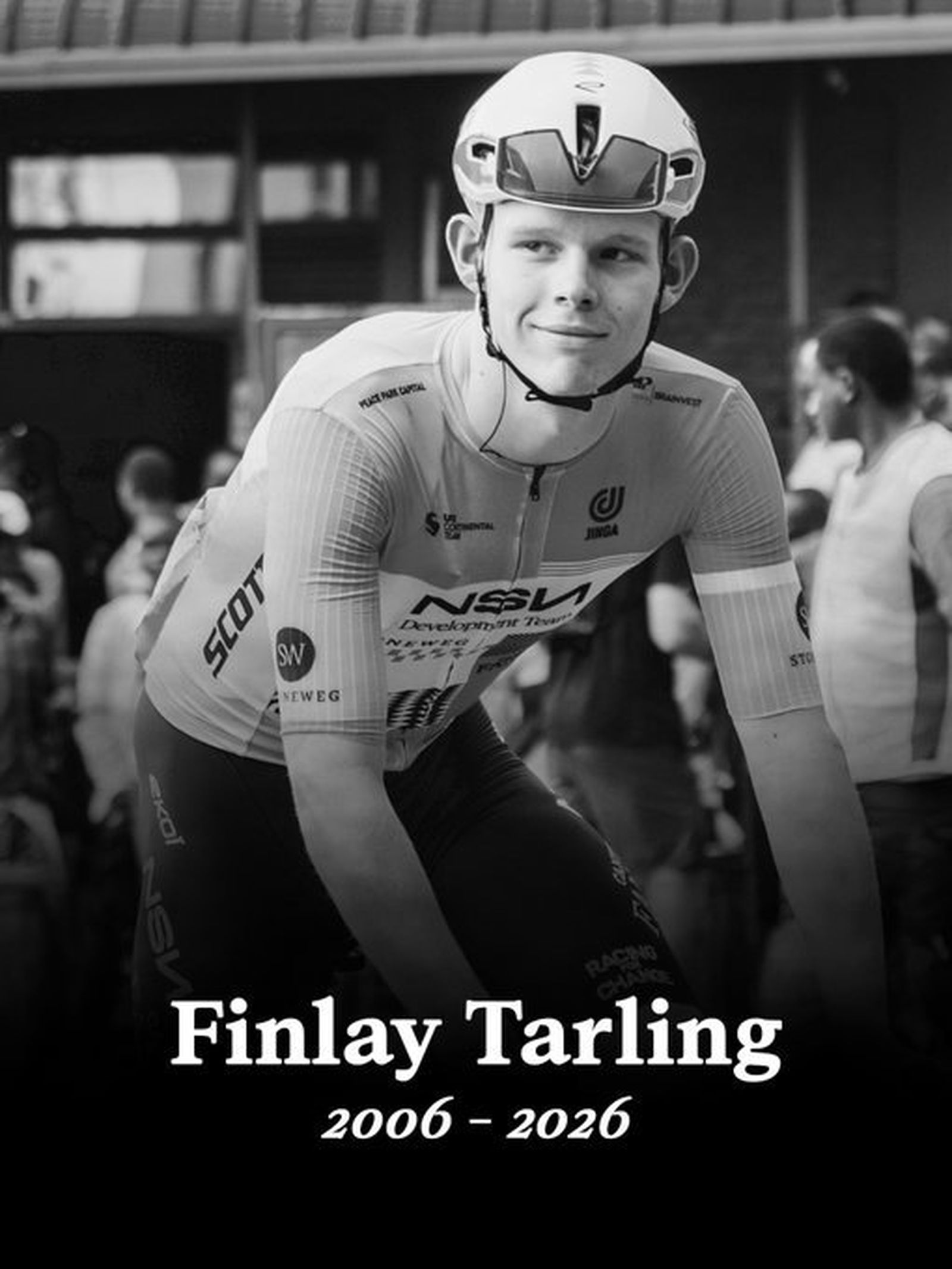 El joven ciclista Finlay Tarling fallecido durante la Volta a Portugal a causa de un accidente