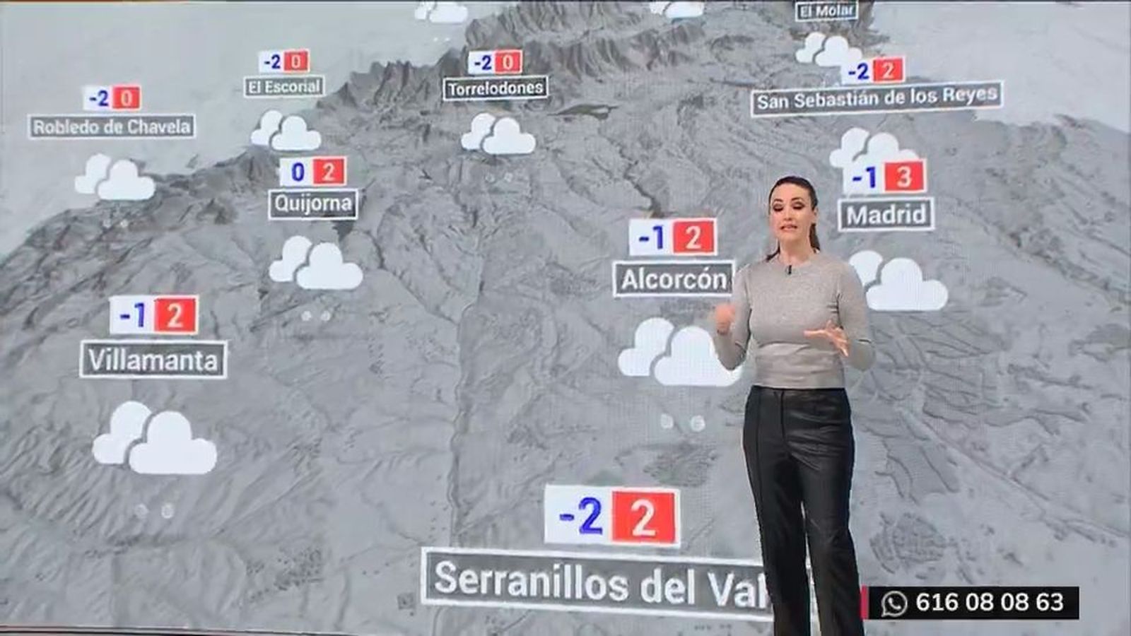 La nieve se mantendrá en los próximos días en Madrid y el frío hará que sea muy peligrosa