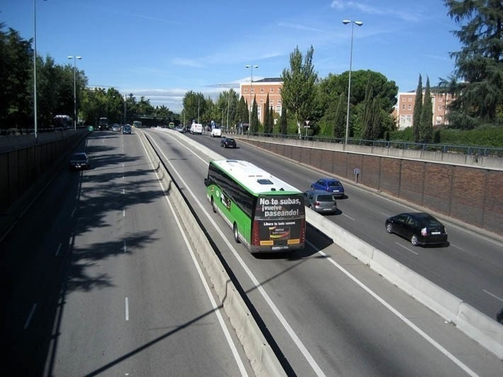 Carril Bus-VAO de la A-6