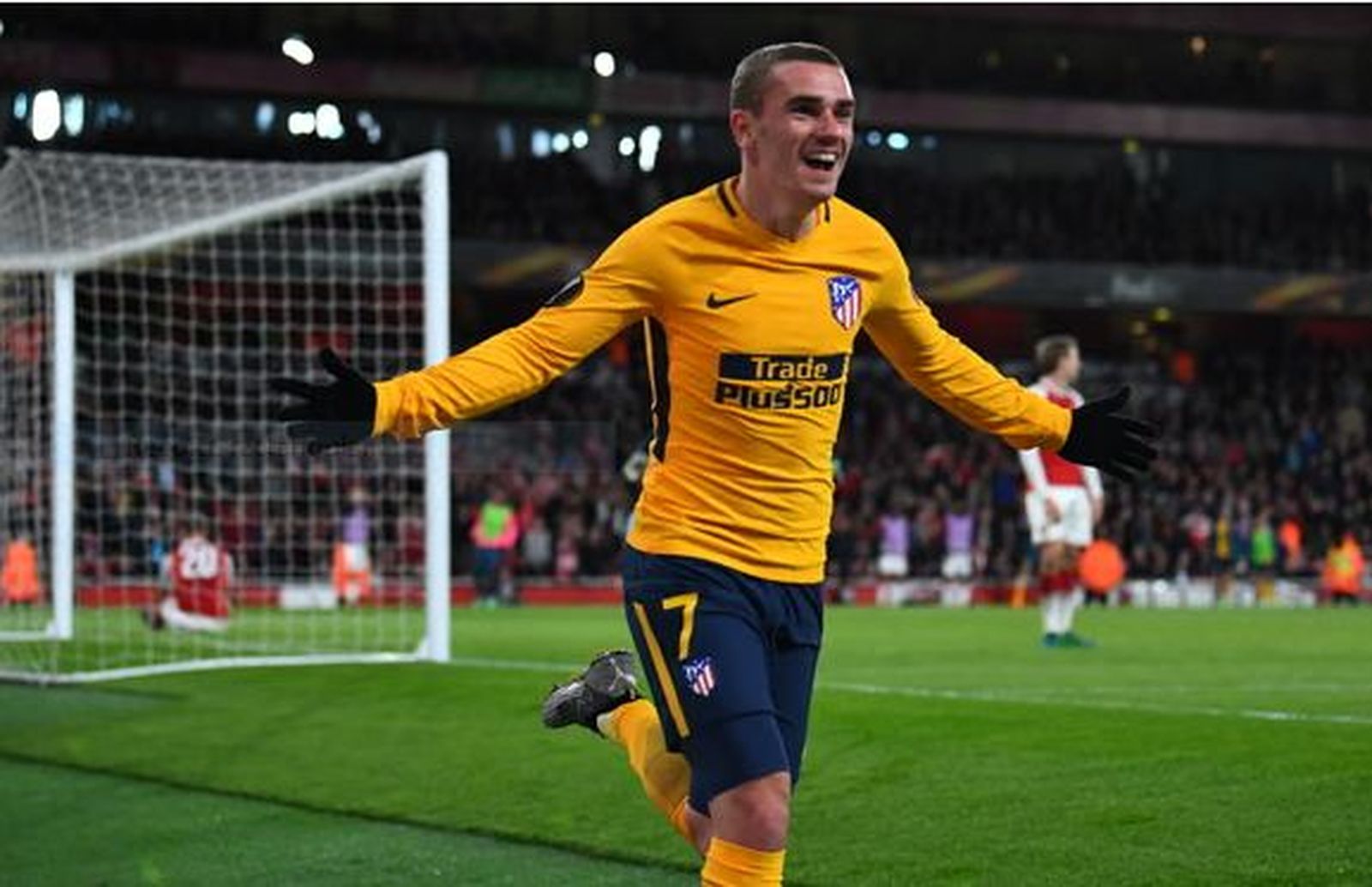 Griezmann ante el Arsenal