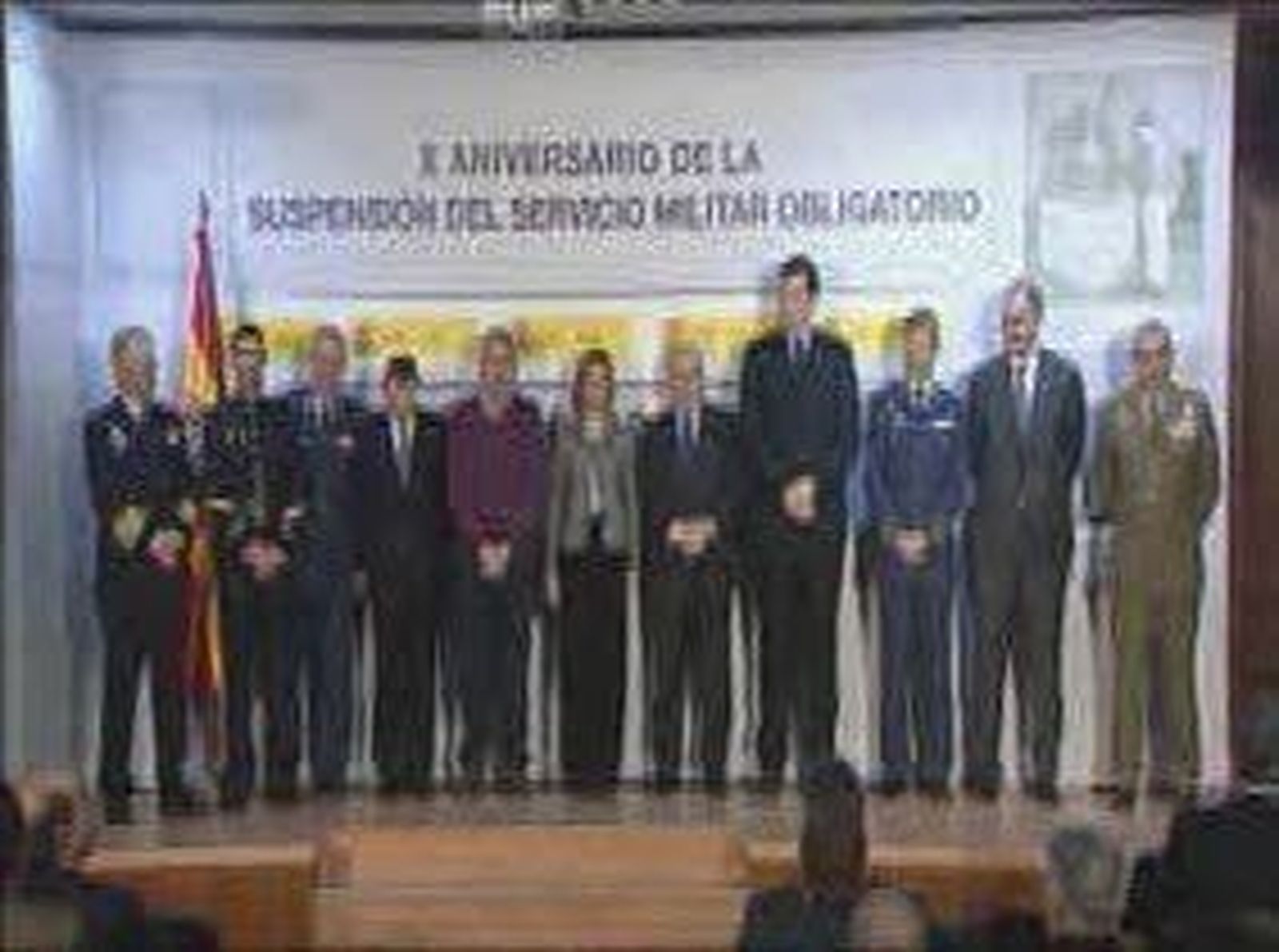 Butragueño y Cándido Méndez cuentan su mili al cumplirse 10 años de su supresión