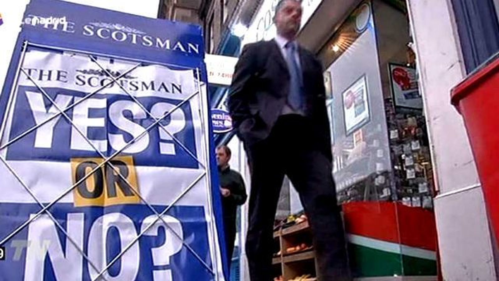 Tres encuestas dan ligera ventaja al "no" a la independencia de Escocia