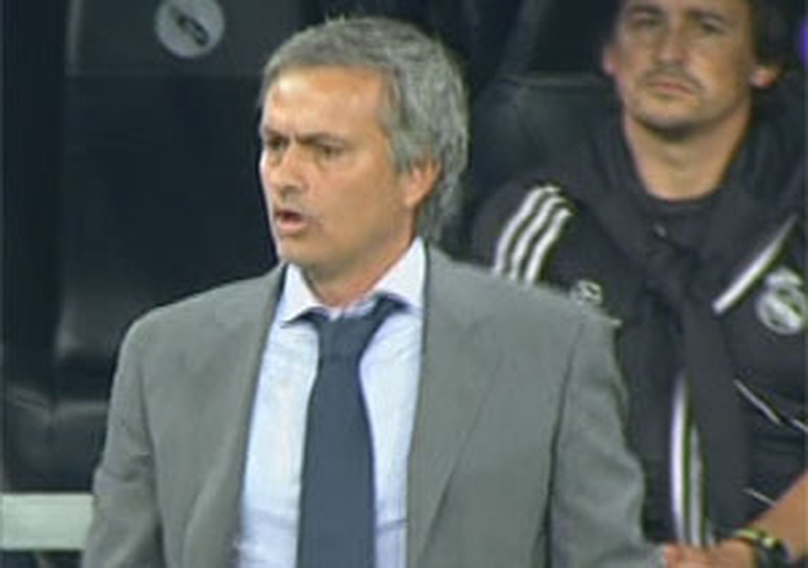Mourinho durante el partido
