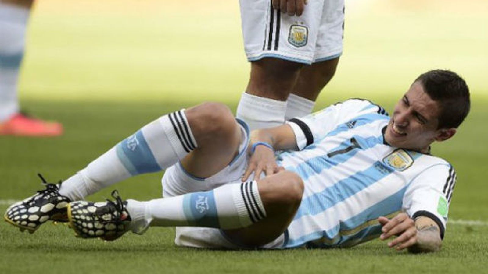 Di María, lesionado con Argentina