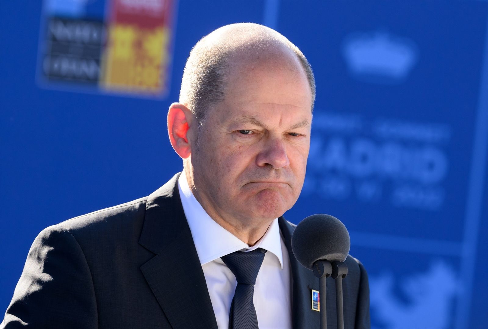 El canciller alemán Olaf Scholz