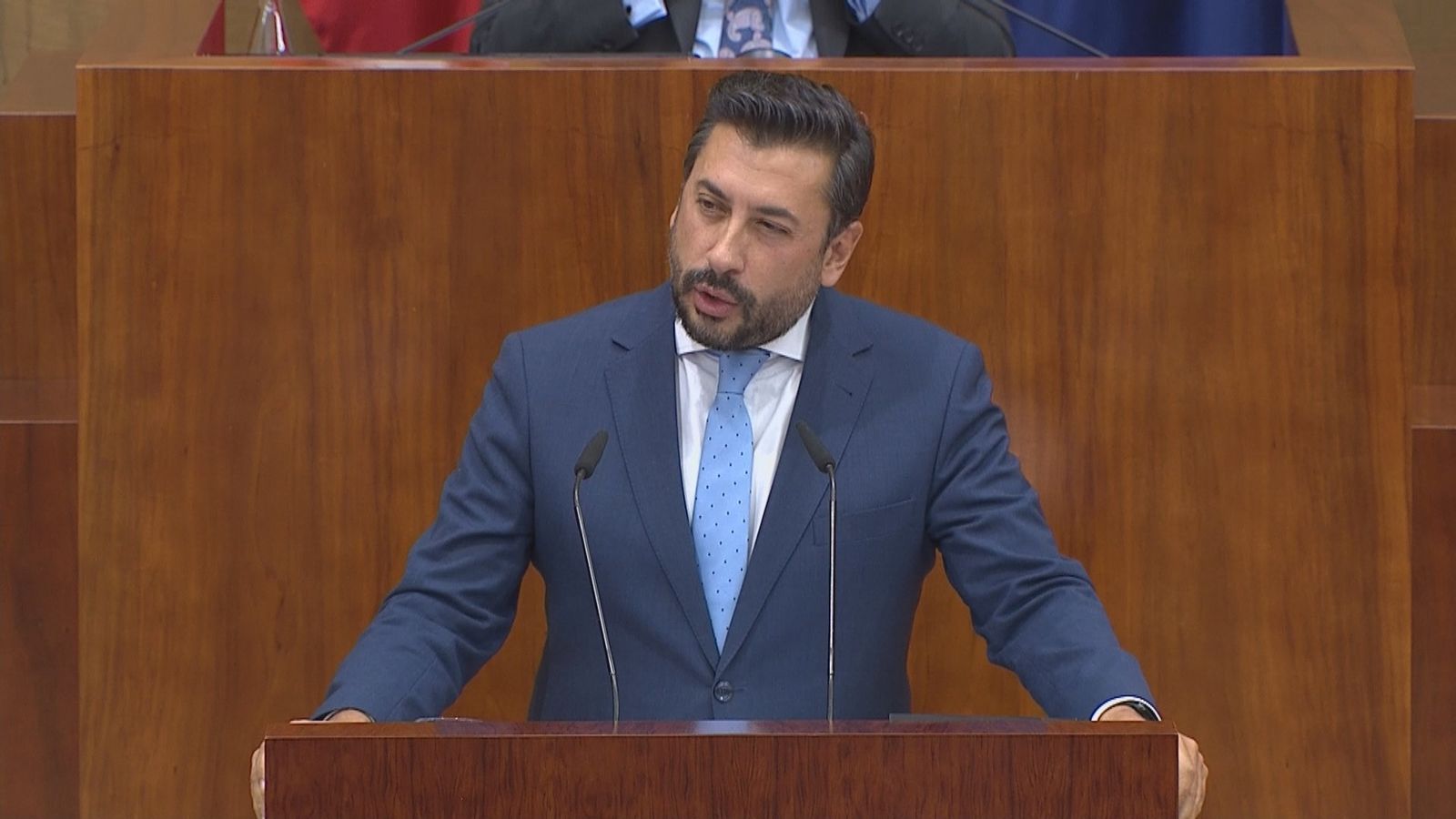 Carlos Díaz-Pache, portavoz del PP en la Asamblea de Madrid