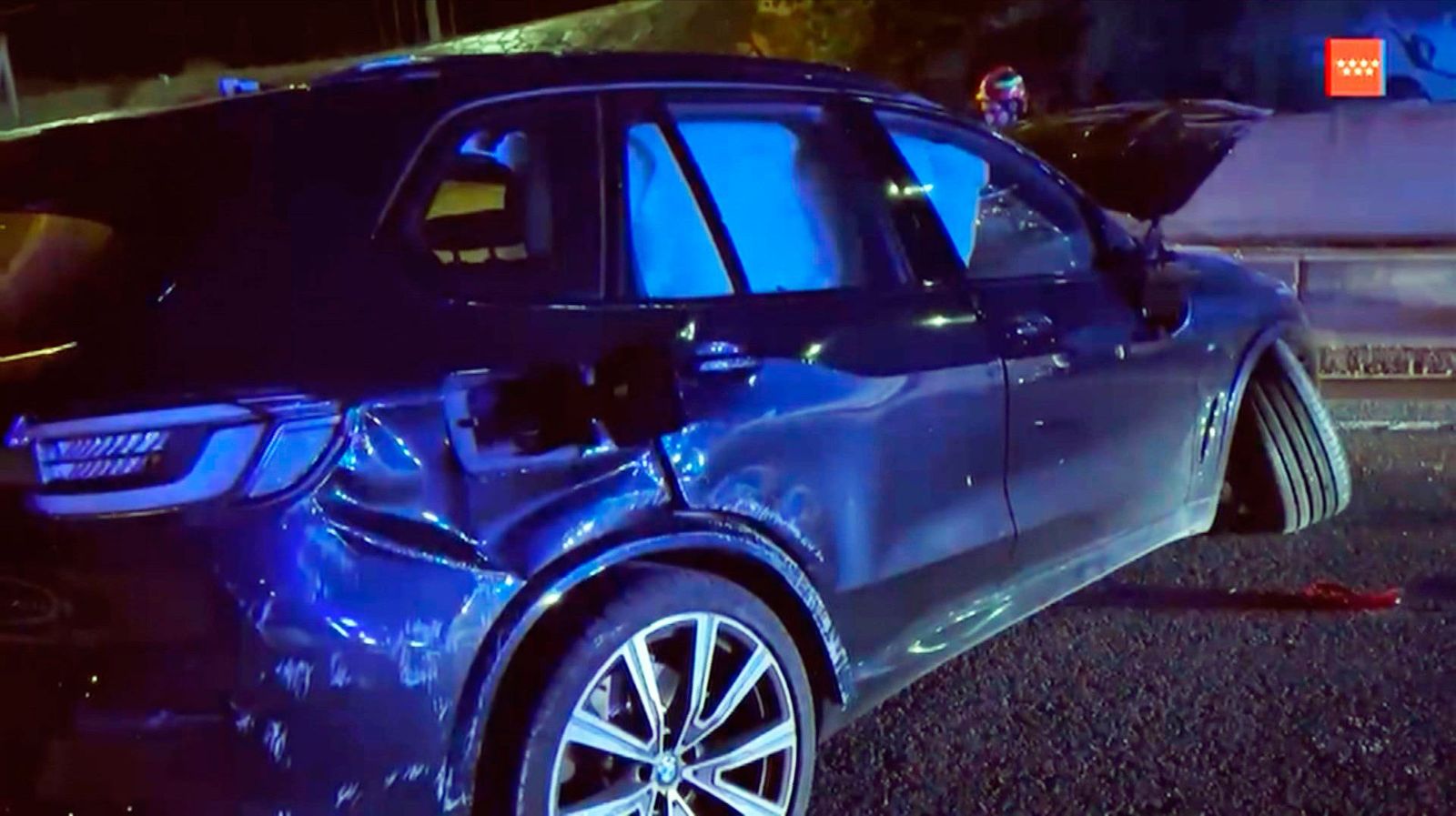 Accidente en la M-503: Se sale de la vía y da varias vueltas de campana en Pozuelo de Alarcón