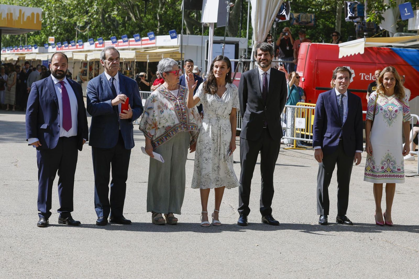 La reina Letizia inaugura la 84ª edición de la Feria del Libro de Madrid