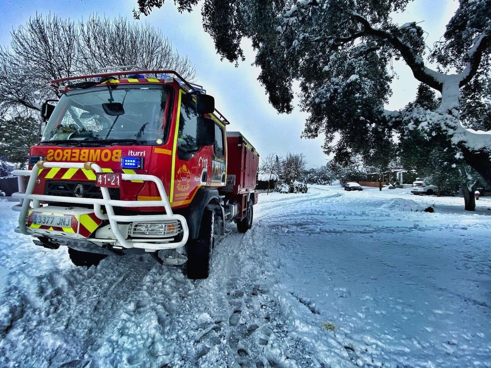 Bomberos de la Comunidad de Madrid