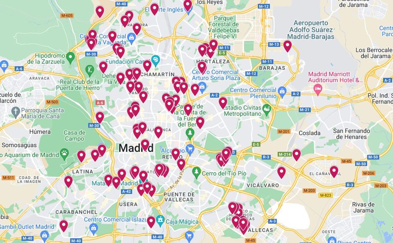 ¿Sabías que tu pueblo tiene una calle en Madrid?
