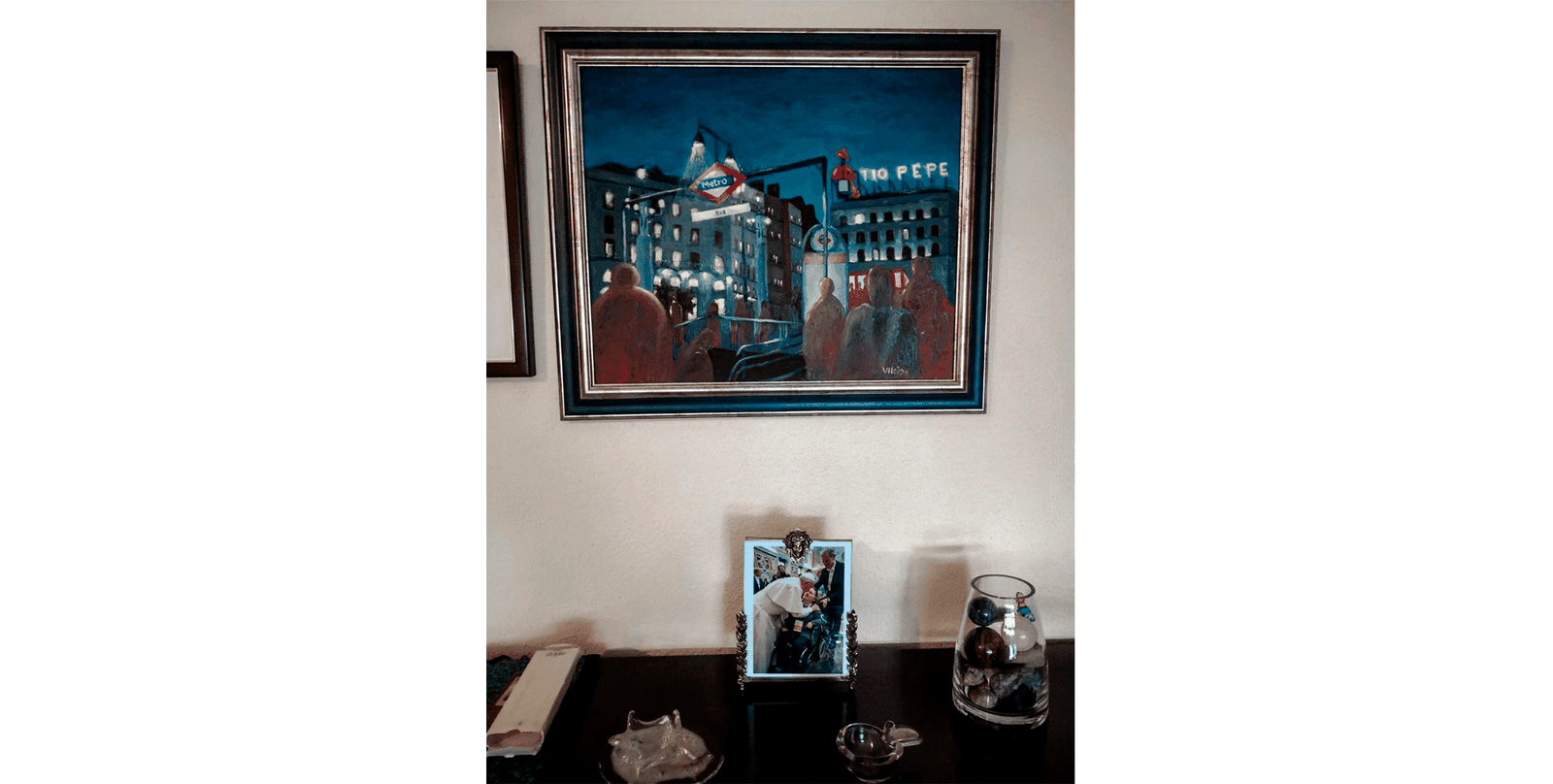 Cuadro en el salón