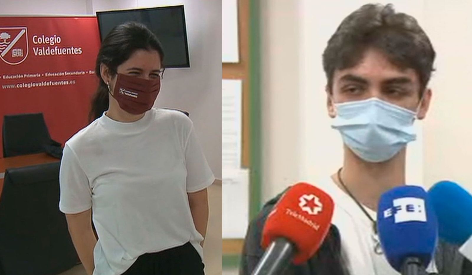 Los dos estudiantes de Madrid con un 10 en la EvAU: “No nos lo esperábamos”