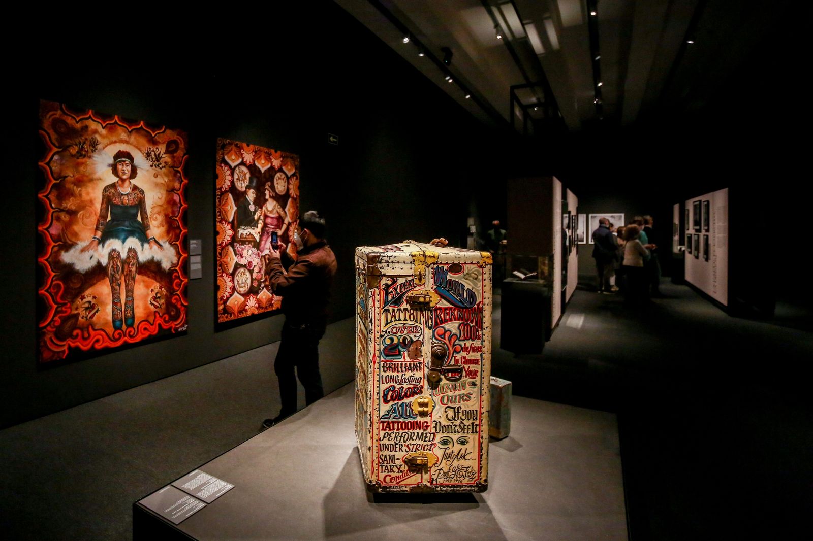 Imagen de la exposición 'Tattoo, Arte bajo la piel' en CaixaForum