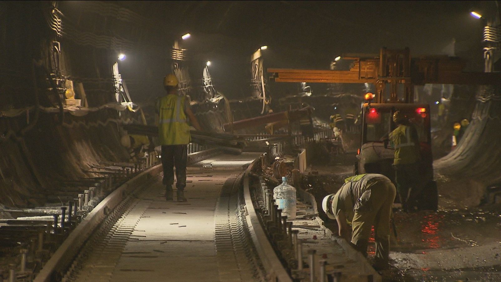Las obras del túnel de Recoletos marchan a buen ritmo