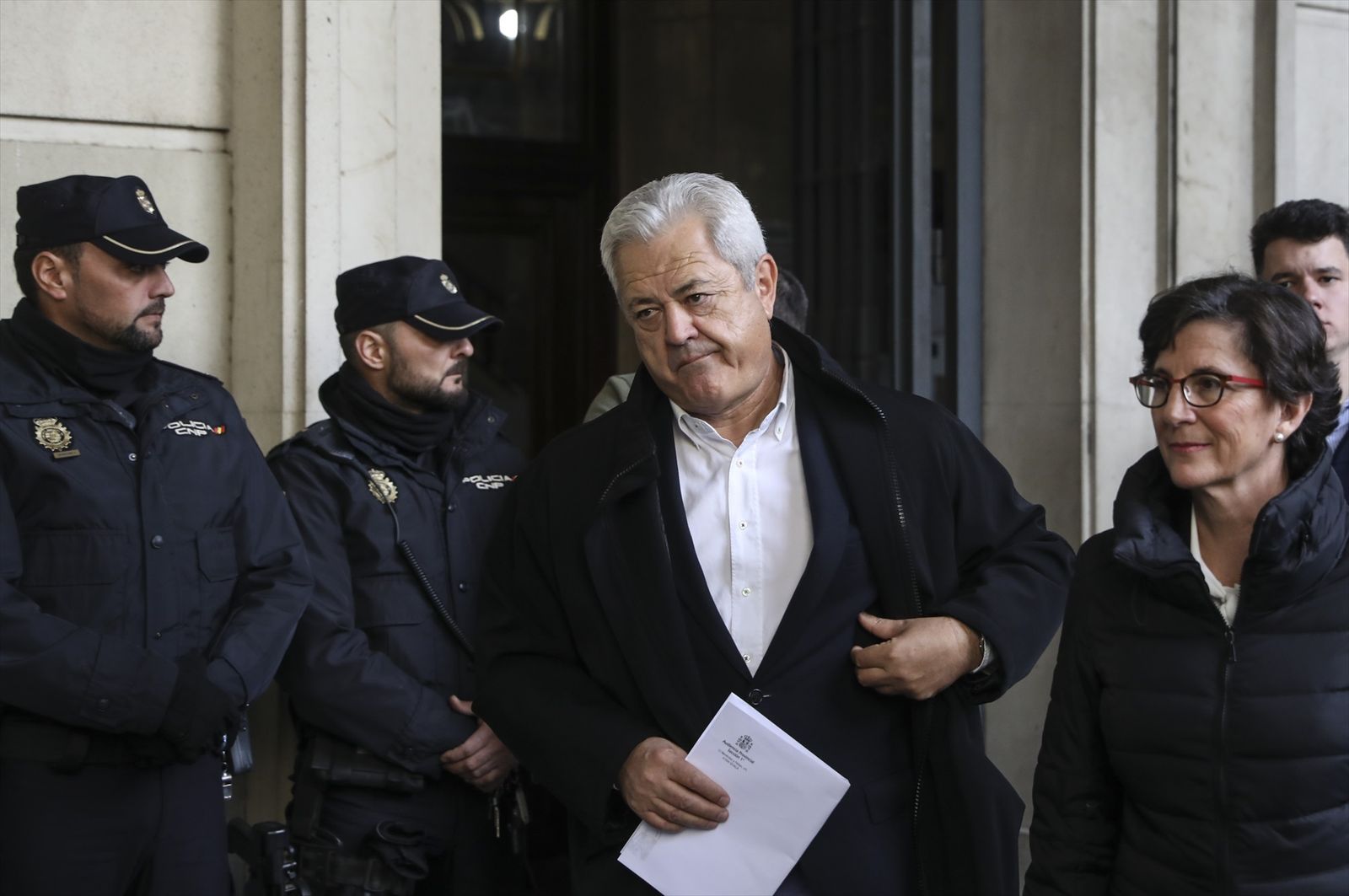 El ex consejero Francisco Vallejo, a la salida del juicio del caso ERE en noviembre del 2019