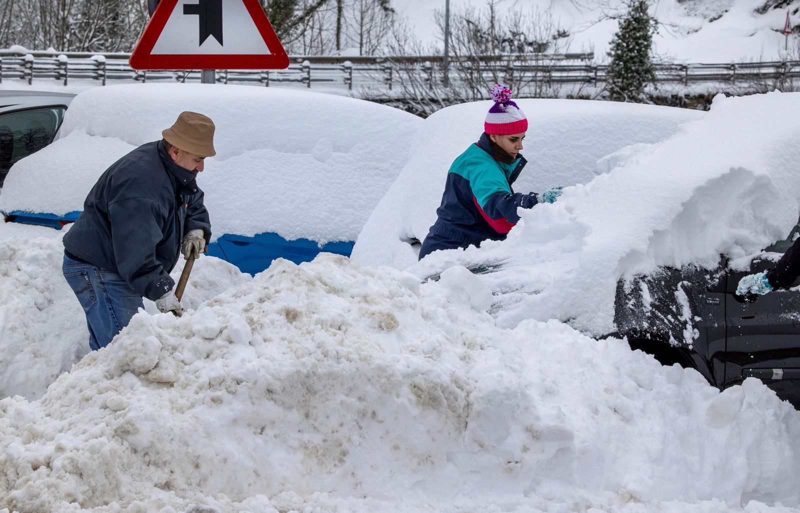 Primera semana de 2021 marcada por el frío y la nieve en toda España
