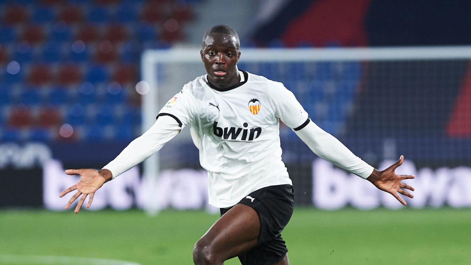 El jugador del Valencia CF, Mouctar Diakhaby