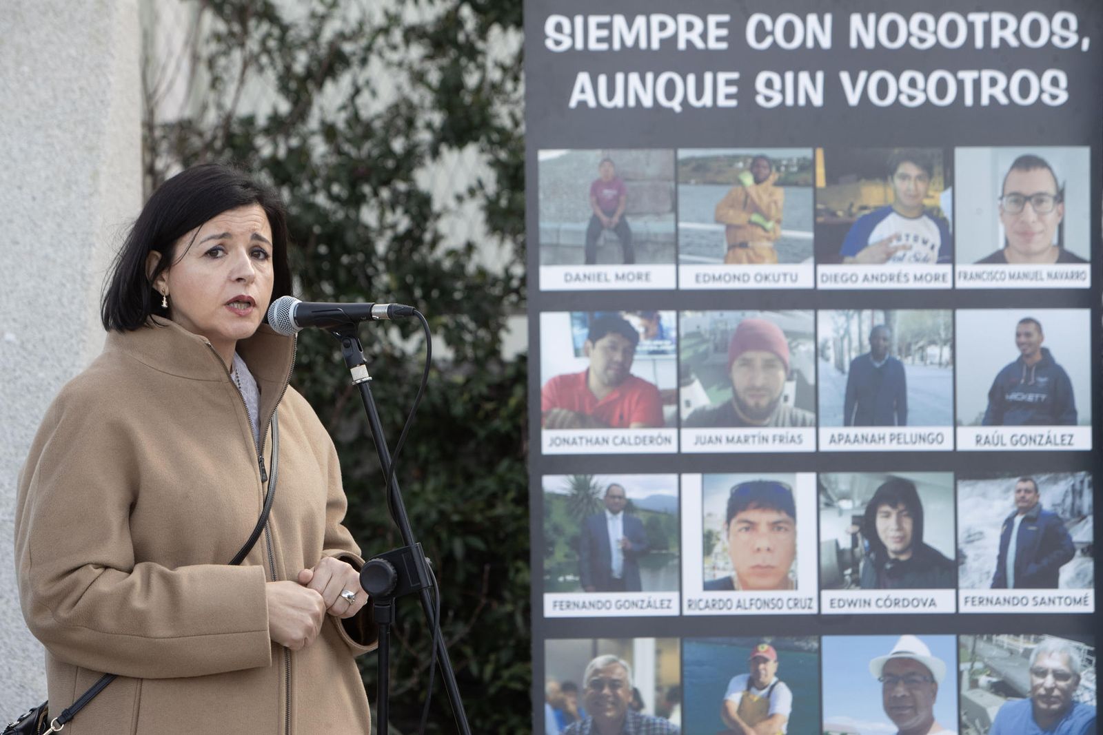 Homenaje a víctimas del Villa de Pitanxo