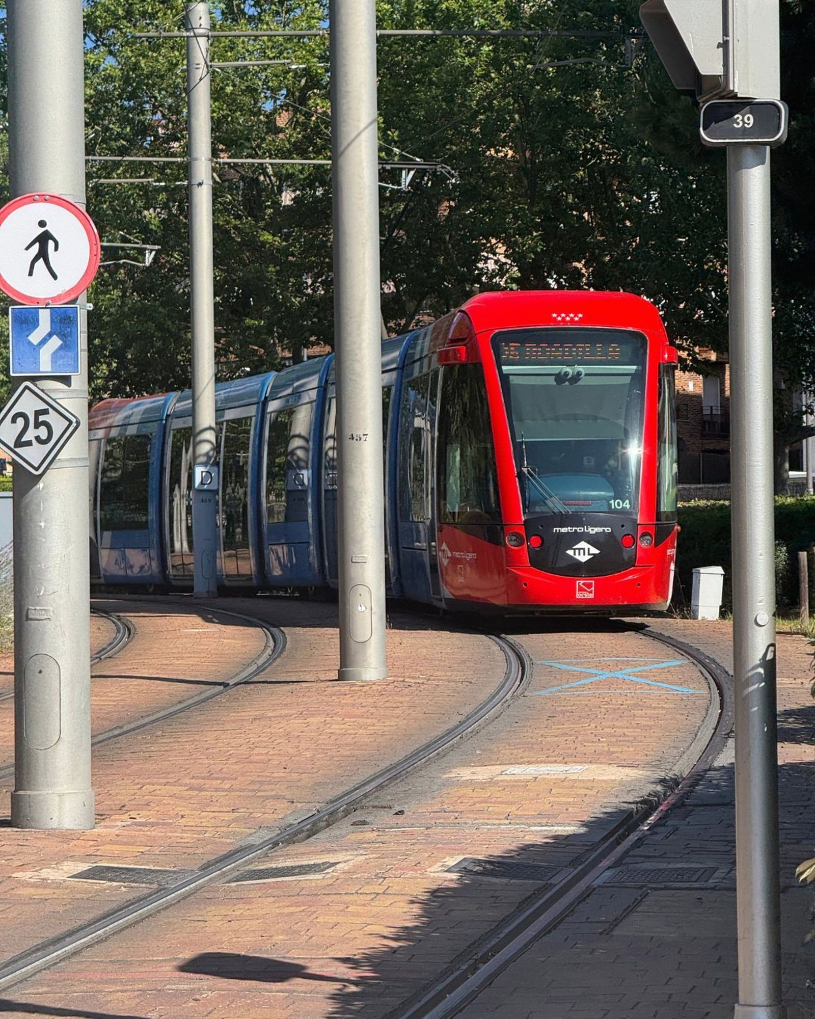 Con récord de usuarios y alta puntualidad, Metro Ligero Oeste celebra 18 años en Boadilla