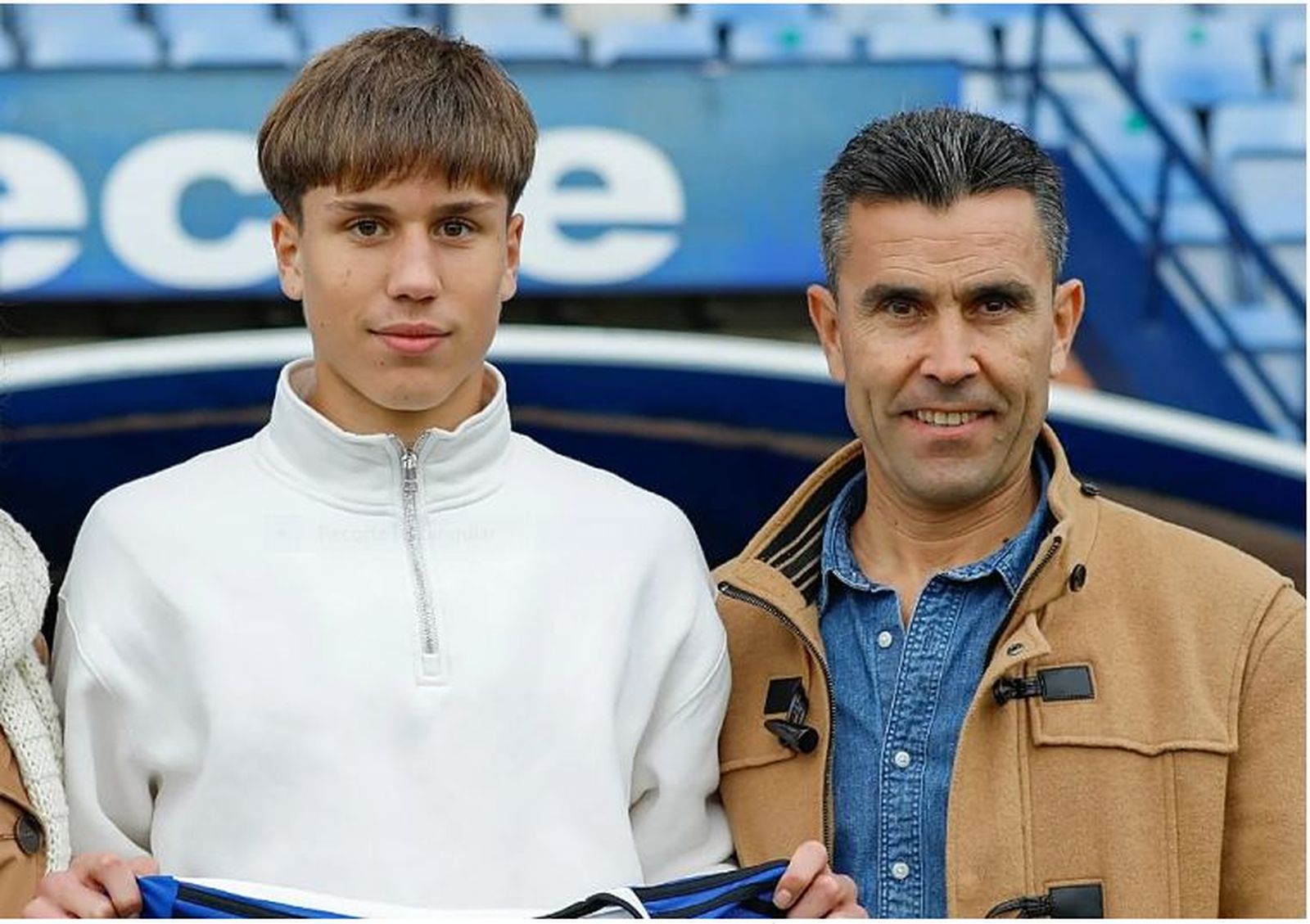Davinchi junto a su padre